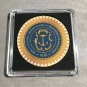 RHODE ISLAND State Seal Colorized Collectible Challenge Coin w/Case #357