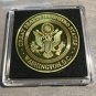 RHODE ISLAND State Seal Colorized Collectible Challenge Coin w/Case #357