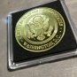 RHODE ISLAND State Seal Colorized Collectible Challenge Coin w/Case #357