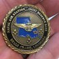 USN NAS JRB Naval Air Station Belle Chasse Louisiana CHALLENGE COIN Large w/Box