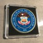 UTAH State Seal Challenge Coin Colorized USA w/Case #353