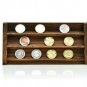 Challenge Coin Display Case-Real Wood-Hanging or Tabletop Display