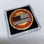 US Fire Rescue Thin Red Line Flag Challenge Collectible Coin Fireman Gift w/Case