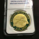 UNITED STATES ARMY MILITARY POLICE CORPS Challenge Coin with CASE! A18