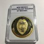 NEW MEXICO STATE POLICE TROOPER Challenge Coin with case 40mm P-80