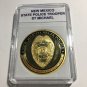 NEW MEXICO STATE POLICE TROOPER Challenge Coin with case 40mm P-80