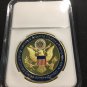 101st Airborne Challenge Coin Eagle Rendezvous w Destiny US Army  A-7