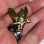 Vintage American Bald Eagle Pin-Antique Gold Finish-Estate Lot of 4