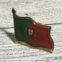 2X Portugal Flag Pin Representation Brooch Pin-Festival Pins