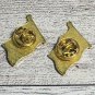 2X ITALIAN Flag Pin Representation Brooch Pin-Festival Pins