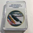 USS MICHIGAN SSBN-727/SSGN-727 Challenge Coin United States Navy USN #N55