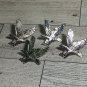 Vintage American Bald Eagle Pin-Antique Silver Finish-Estate Lot of 4