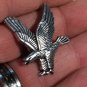 Vintage American Bald Eagle Pin-Antique Silver Finish-Estate Lot of 4