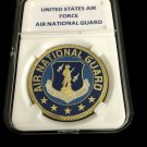 USAF~Air National Guard Always There Always Ready Challenge Coin w/Case A17