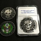 Challenge Coin US ARMY Death Smiles at Everyone US Army Smiles Back A-2