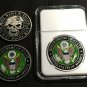 Challenge Coin US ARMY Death Smiles at Everyone US Army Smiles Back A-2
