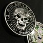 Challenge Coin US ARMY Death Smiles at Everyone US Army Smiles Back A-2