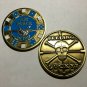 USAF CHALLENGE COIN US AIR FORCE Chip Card Holder High Grade! Brand New!