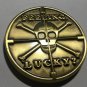 USAF CHALLENGE COIN US AIR FORCE Chip Card Holder High Grade! Brand New!