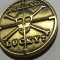 USAF CHALLENGE COIN US AIR FORCE Chip Card Holder High Grade! Brand New!