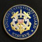 Coast Guard RESERVE Challenge Coin USCG-US Coast Guard w/Case CG4