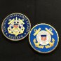 Coast Guard RESERVE Challenge Coin USCG-US Coast Guard w/Case CG4