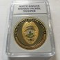 NORTH DAKOTA STATE HIGHWAY PATROL TROOPER  St. Michael Challenge Coin 40mm P84