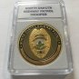 NORTH DAKOTA STATE HIGHWAY PATROL TROOPER  St. Michael Challenge Coin 40mm P84