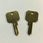 Schlage SC-1 (2) Brass Key Blanks-DO NOT DUPLICATE-DISCOUNTS-COMB SHIP-2 Pack