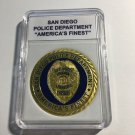SAN DIEGO Police Department Challenge Coin "America's Finest" St Michael P86
