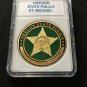 OREGON STATE POLICE ST MICHAEL POLICE Challenge Coin Souvenir 40mm with Case