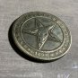 Satanic Pentagram Devil Goat Head Novelty Good Luck Heads Tails Challenge Coin