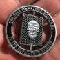 Sniper One Shot One Kill Skull Spinner Military Challenge Coin