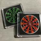 DART ENTHUSIAST Dartboard Lucky Challenge Coin w/case-NEW! Great Gift Idea!