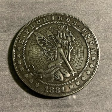 My Sweet Angel Devil Sexy Woman Novelty Good Luck Heads Tails Challenge Coin