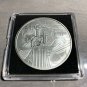 KNIGHT'S TEMPLAR Freemason Knight Premium Silver Pl Challenge Coin 40mm w-Case