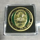 LOS ANGELES LAPD POLICE GOLD FINISH DEPARTMENT Challenge Coin 40mm  w CASE!