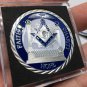Masonic Freemason Brotherhood Initiation-Passed-Raised Challenge Coin