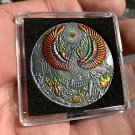 THE PHOENIX YIN/YANG NIRVANA COLOR Prosperity Heads Tails Challenge Coin