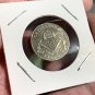 Firefighter Skull Ax First In - Last Out Novelty Lucky Nickel Challenge Coin