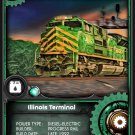 LOCOMOTIVE Diesel Electric "ILLINOIS TERMINAL" Card Digital NFT Mint #127