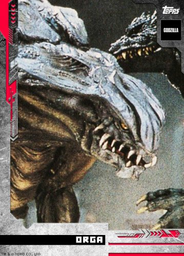 DRGA TOPPS GODZILLA Red Base CARD *RARE* NFT Digital Blockchain #495/1092
