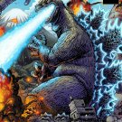 TOPPS GODZILLA Mark Frank Mural Art -Color- Godzilla 1 OF 5 *SUPER RARE* #394