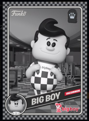 Funko NFT BIG BOY SODA Black/White - Series 1 Digital NFT Card Mint #2738