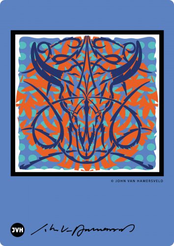 WHERE THE BUFFALO ROAM #6-John Van Hamersveld Collectible NFT Art #117 OF 929