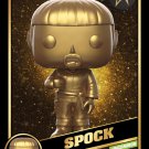 Star Trek Funko Digital NFT - SPOCK - Uncommon Ghost Gold - Mint  592 of 3114