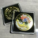 2022 COY FISH ZODIAC-Gold Plated Commemorative Lucky Collectible Challenge Coin