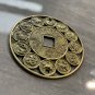 2X-Good Luck Zodiac Prosperity Feng Shui Coin Pendant/Charm Large Size Bronze