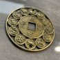 2X-Good Luck Zodiac Prosperity Feng Shui Coin Pendant/Charm Large Size Bronze
