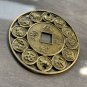 2X-Good Luck Zodiac Prosperity Feng Shui Coin Pendant/Charm Large Size Bronze